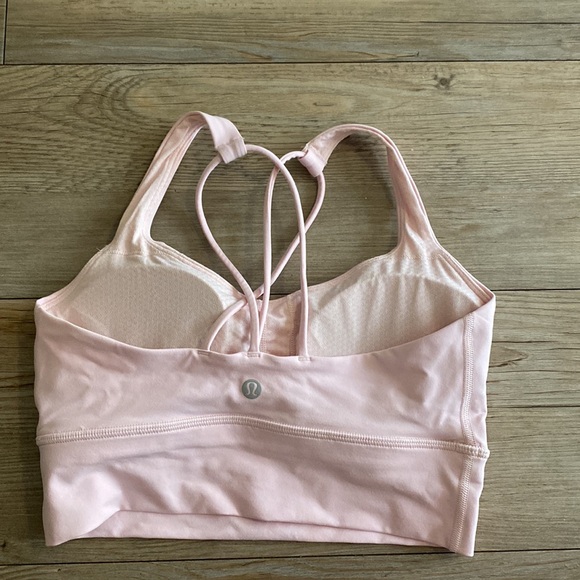 Lululemon light pink sports bra never worn !!! - Picture 2 of 3
